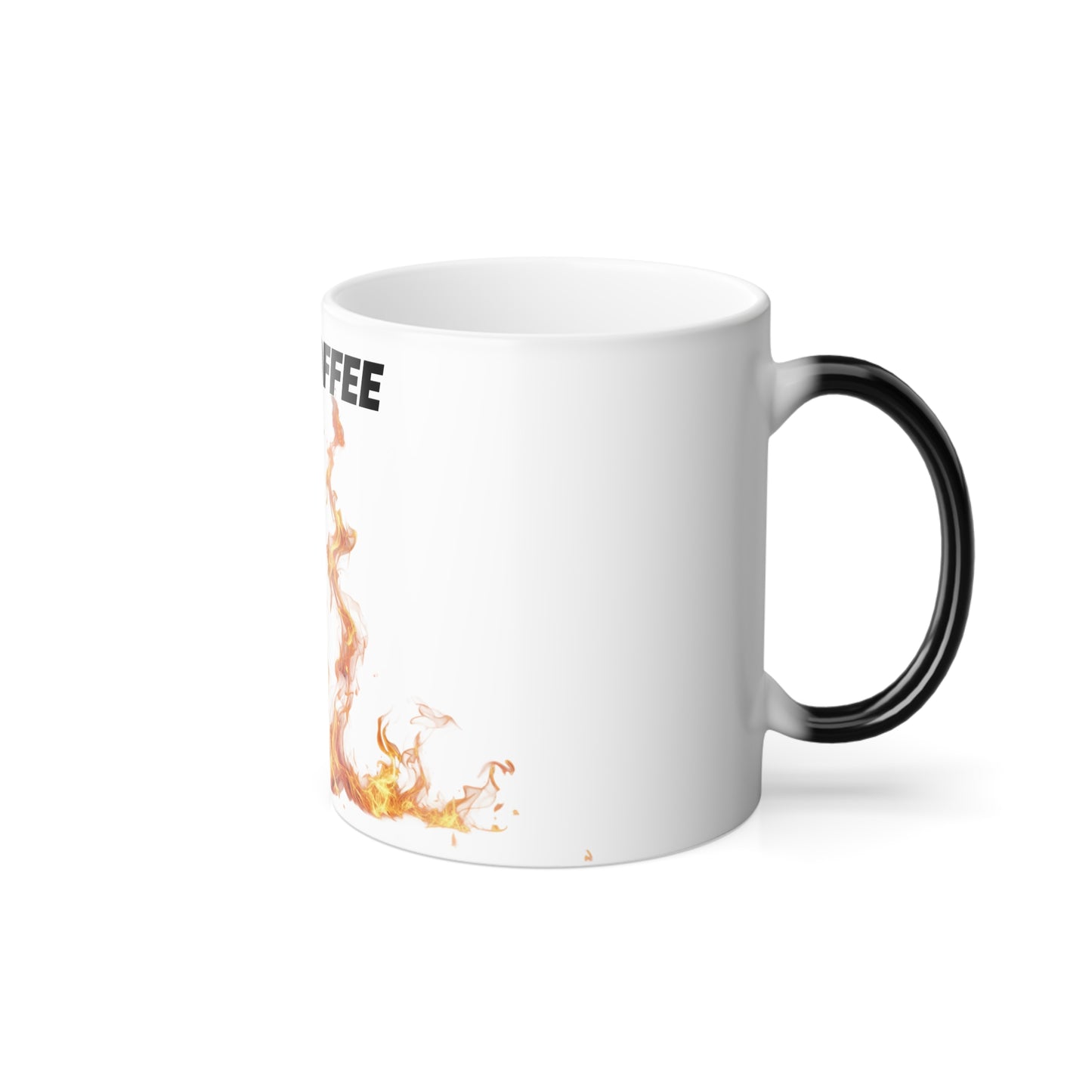 Color-Changing Coffee Mug – Reveals Fiery Flames with Hot Coffee