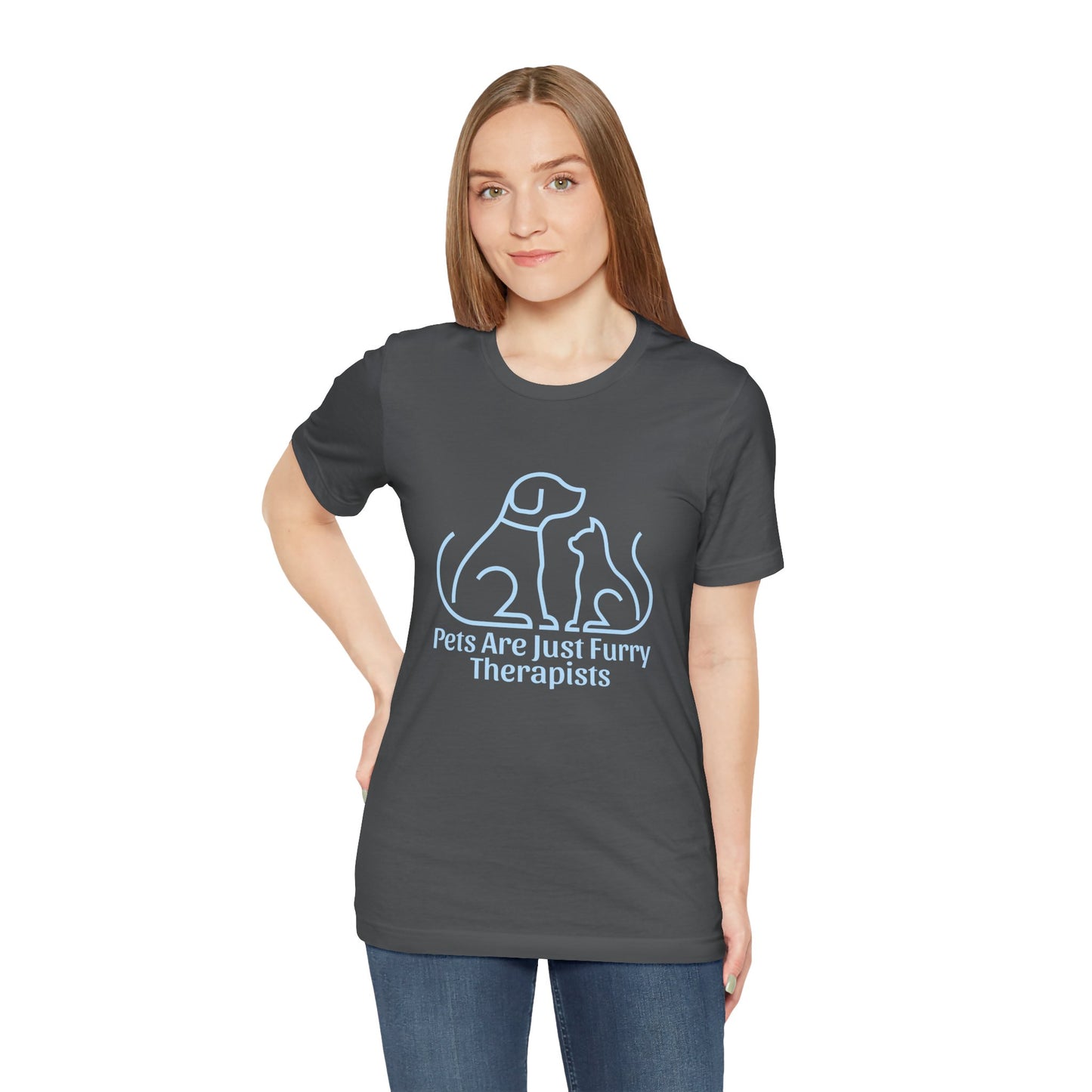 Pawsitively Therapeutic: Pets Are Furry Therapists Tee