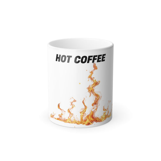 Color-Changing Coffee Mug – Reveals Fiery Flames with Hot Coffee