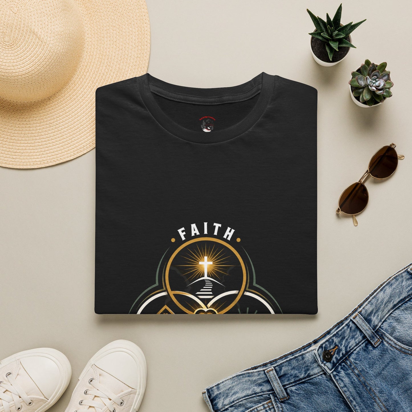 Faith, Family & Friends Inspirational T-Shirt