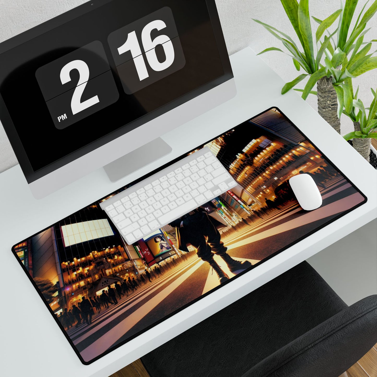 Anime-Inspired Desk Mat