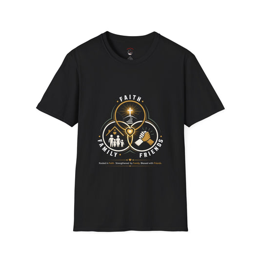 Faith, Family & Friends Inspirational T-Shirt