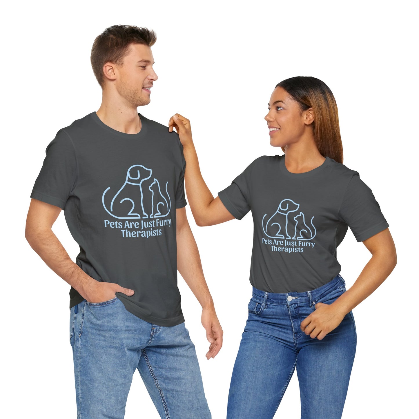 Pawsitively Therapeutic: Pets Are Furry Therapists Tee