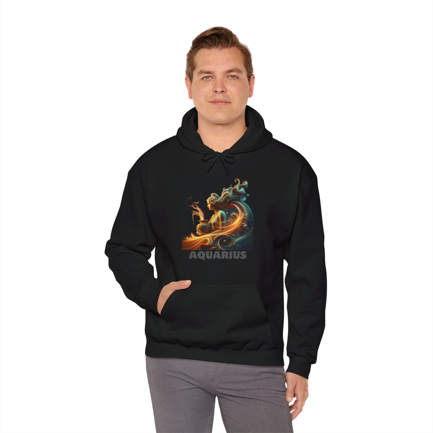 Aquarius Zodiac Hoodie – Wear Your Visionary Spirit Proudly