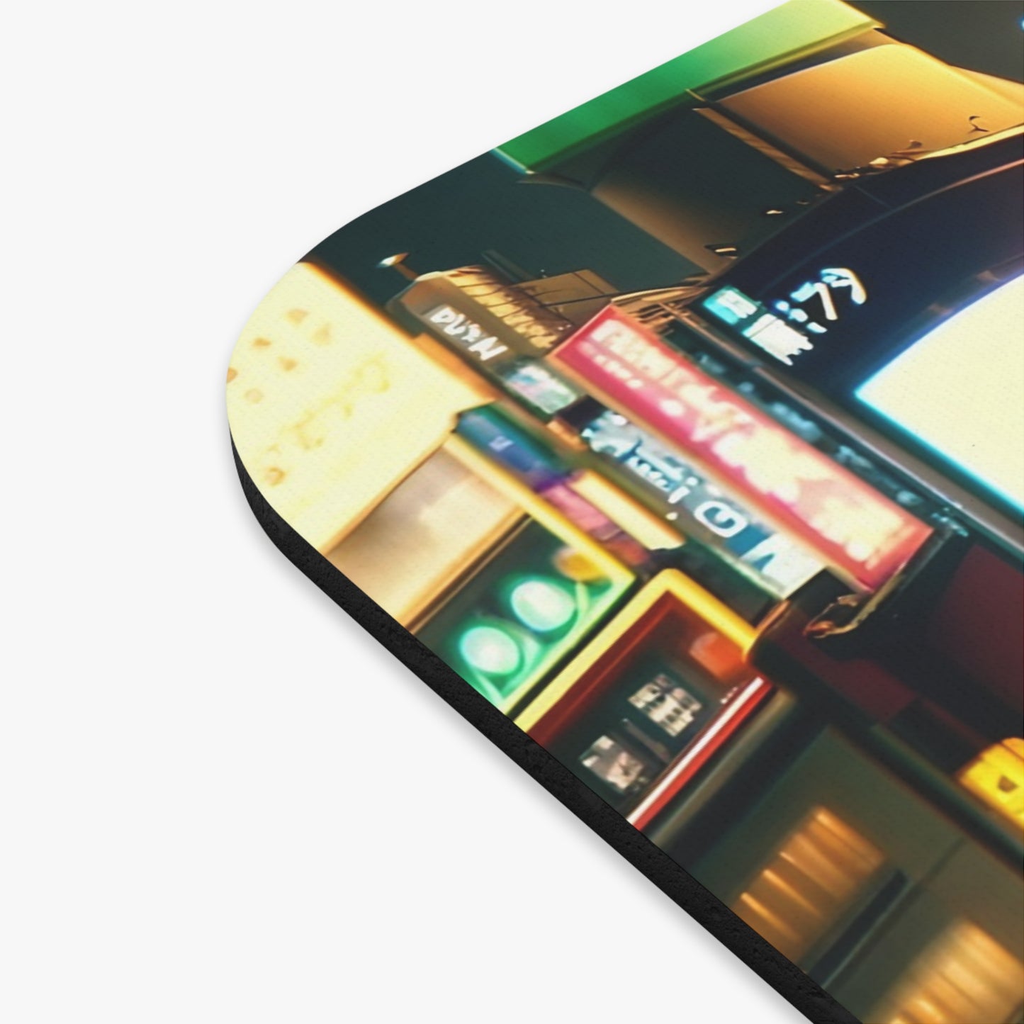 Anime Mouse Pad – Iconic Character at Night in Shibuya Crossing, Tokyo