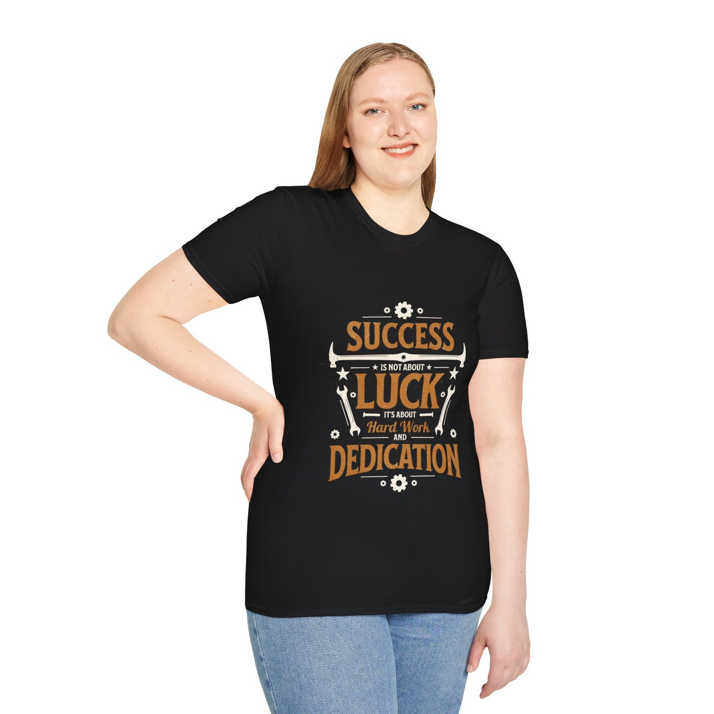 Success, Luck & Determination Motivational Tee